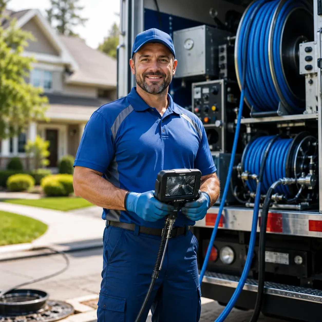 Local outdoor drain cleaning specialists in New Providence, IA
